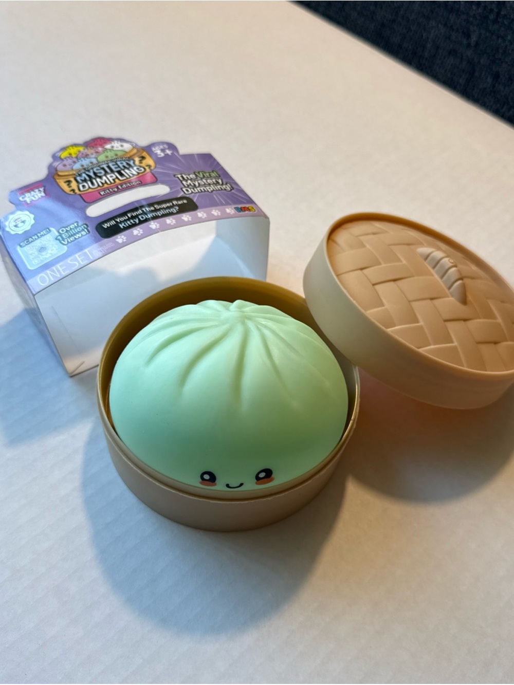 Mystery Dumpling Kitty Edition Mint green - Five Below